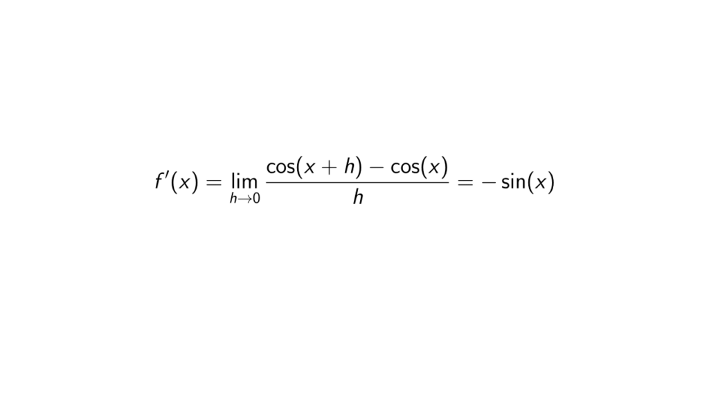 derivative-of-cos-x-using-first-principle-of-derivatives-full-proof