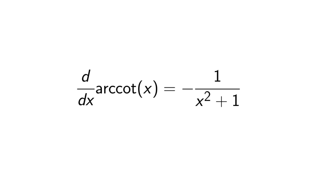 what-is-the-derivative-of-arccot-x-epsilonify