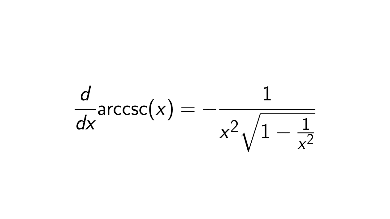 what-is-the-derivative-of-arccsc-x-epsilonify